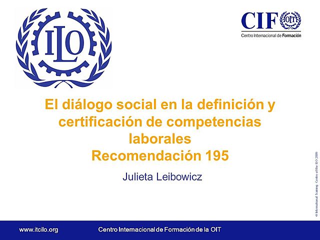 Aprendizaje permanente (OIT)