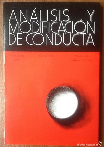 Fundación de la Revista Análisis y Modificación de Conducta