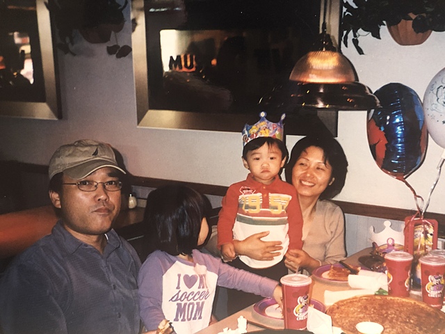 My first birthday party