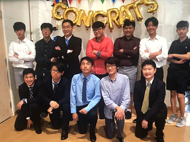 My 8th grade graduation