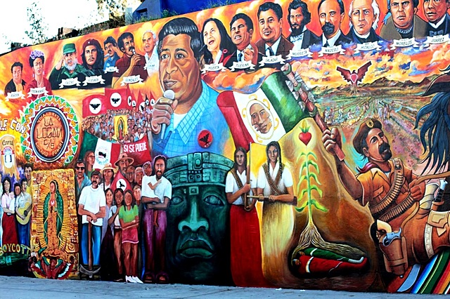 Chicano Mural Movement (Chicanos)