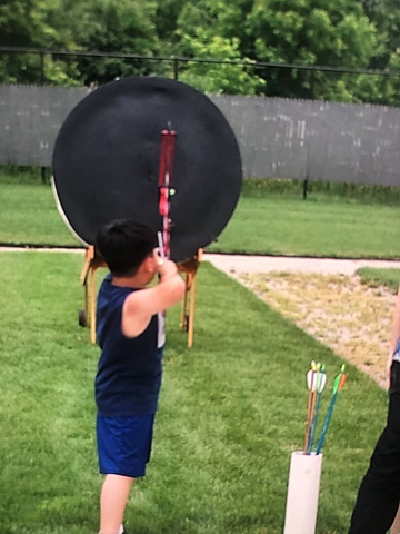 Archery practice