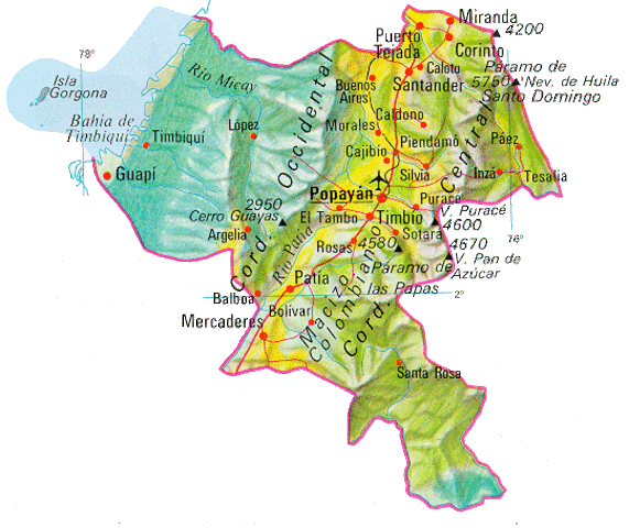 creacion de la provincia del Cauca