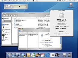 Mac OS X  (Sus versiones tienen los nombres de grandes felinos)