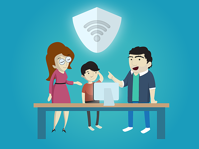 Protección de los Niños en el Internet.