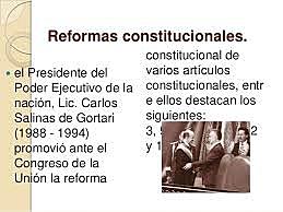 Proyecto de reforma constitucional
