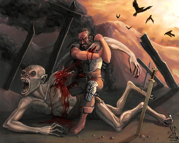 A Surviviing version of Beowulf is composed