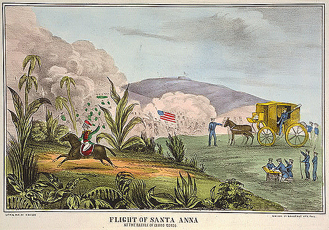 Huida de Santa Anna