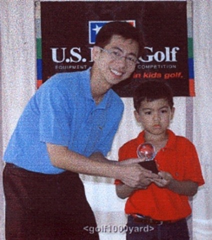 My first trophy in golf