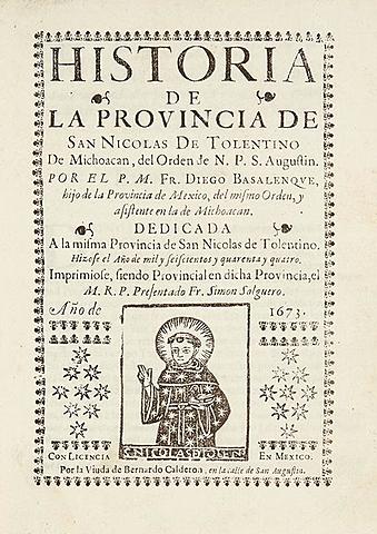 Dice el historiador Basalenque encontramos Alonso Gutiérrez como maestro de la universidad