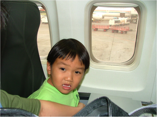 The first few times I went on the plane