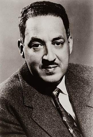 Thurgood Marshall appointed to the Supreme Court (BLUE)