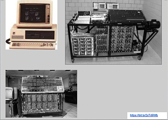 Tamaño de las computadoras de la segunda