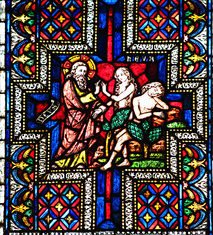 Siglo XIV. Vidriera Tapiz