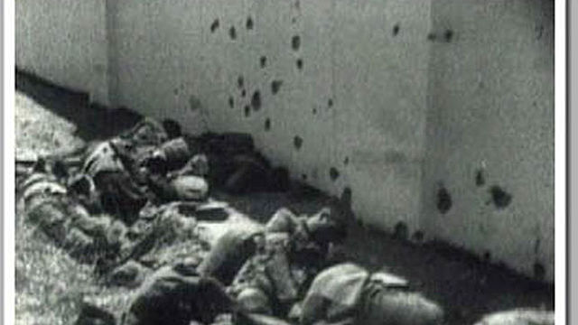 Masacre realizada en Badajoz