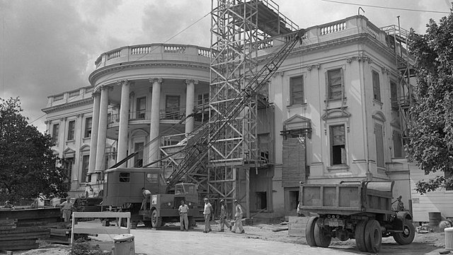 The construction of the White House