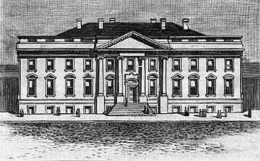 The White House nearly completed