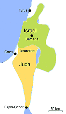 Riket blir delt i to