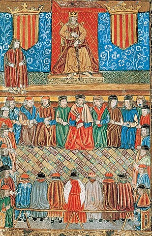 El reino de Aragón y Condados catalanes forman la corona de Aragón