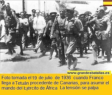 Alzamiento militar en Marruecos