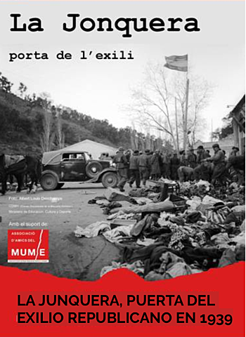 Los exiliados pasan la frontera de La Junquera