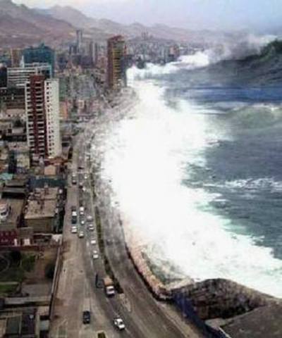Tsunami Hit Miyagi Japan
