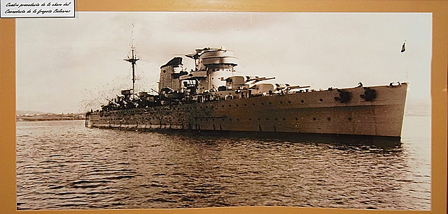 Hundimiento del crucero "Baleares”