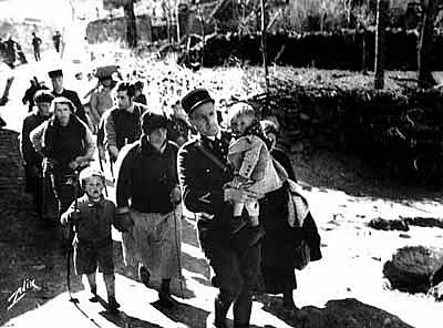 Evacuación de los llamados “hijos de la guerra”