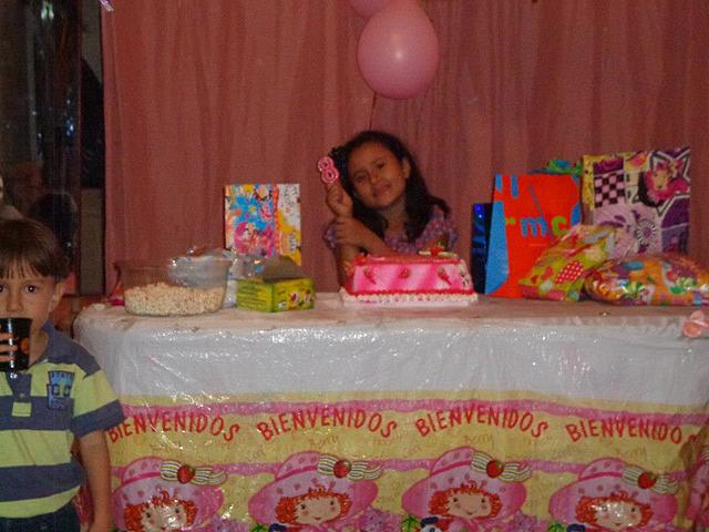 My first birthday party