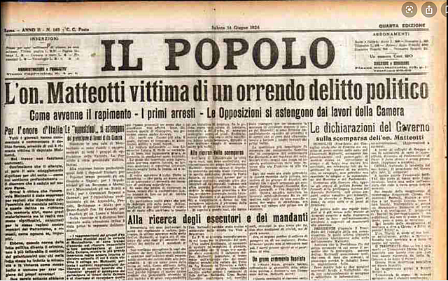 Morte Matteotti