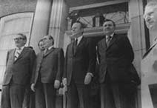 Gerald Ford Signs The Helsinki Accords on European Security