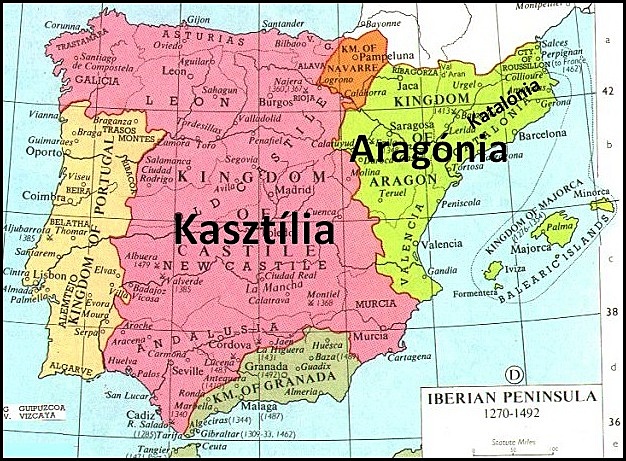 Spanyol királyság létrejötte