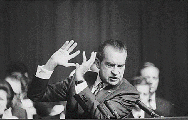 Televised Senate Hearings On Watergate Begin