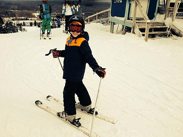 First time going sking