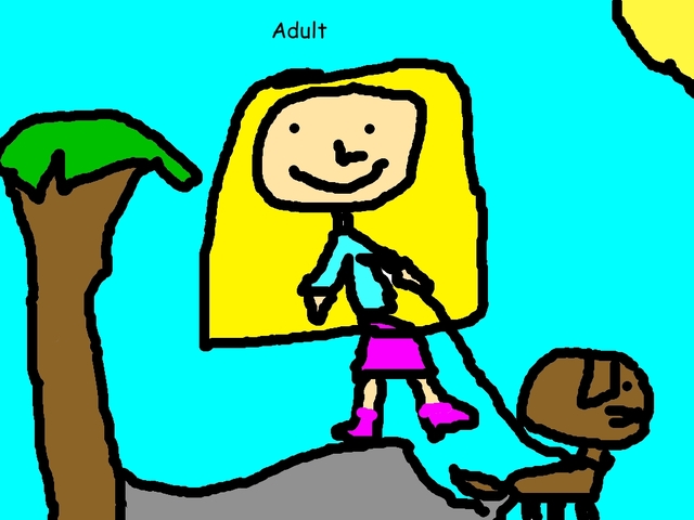 Myrielle as an adult