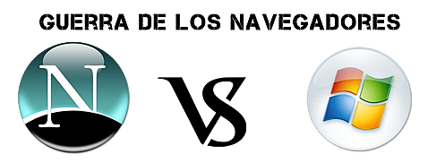 Se inicia la guerra entre los navegadores Netscape y Microsoft a la cabeza.