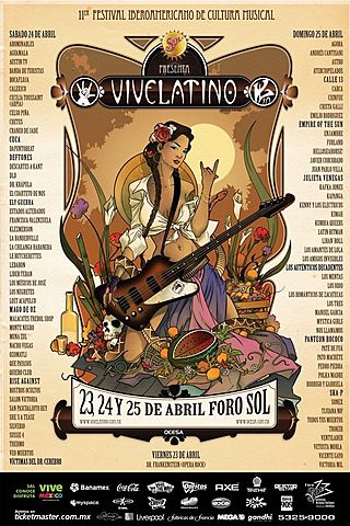 Bandas extranjeras en el Vive Latino