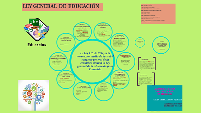 Ley general de educación