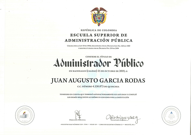 ¿Porque Quiero Ser Docente? Administrador Publico ESAP