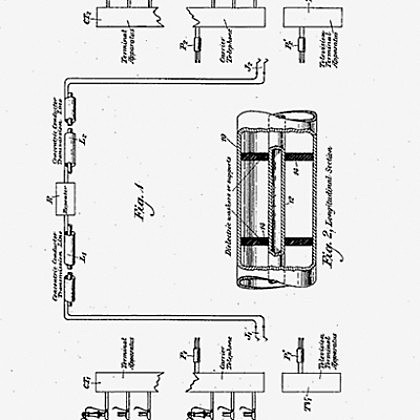Patente del cable coaxial