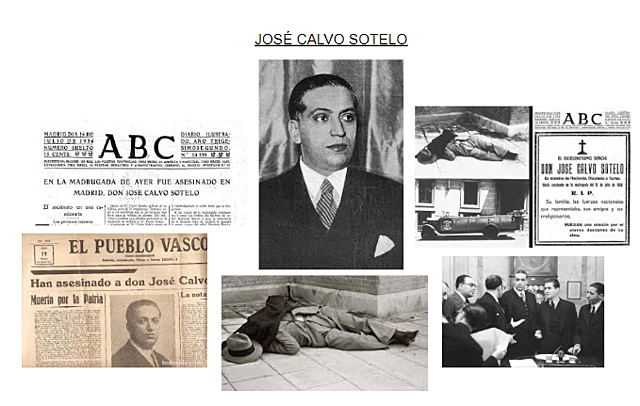 Asesinato a José Calvo Sotelo.