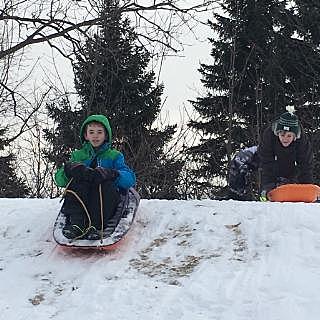 Sledding