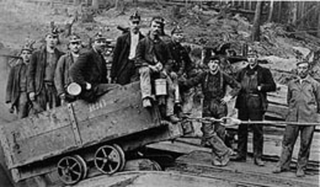 First coal mined at Newcastle