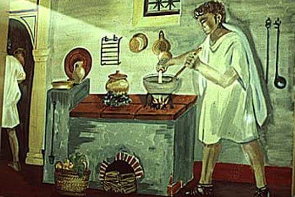 Historia de la cocina en la antiguedad