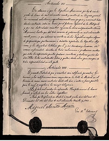 TRATADO DE PAZ Y COMERCIO