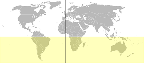 Idea de países subdesarrollados.