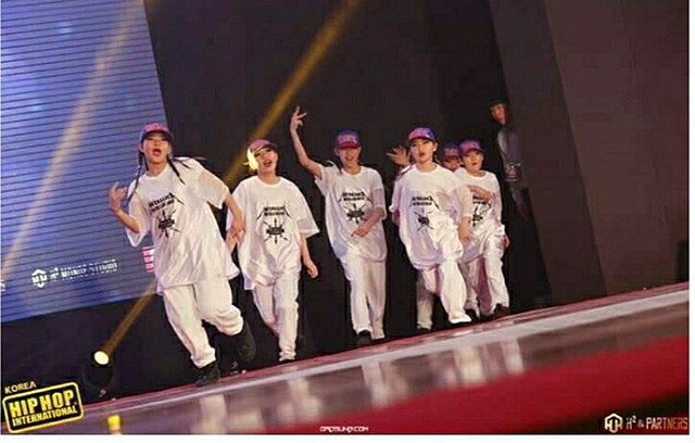 The winner of the dance contest !!