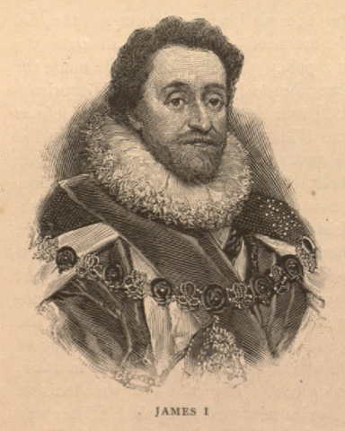 James I dies
