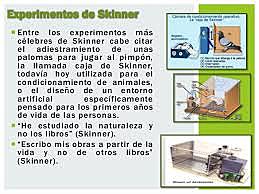 Condicionamiento operante de Skinner
