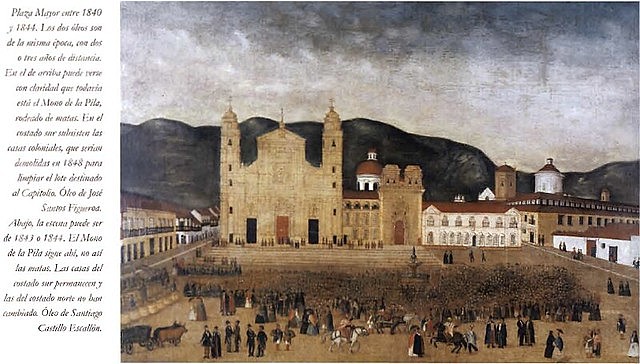 Primera misa de Bogotá - First Mass in Bogota